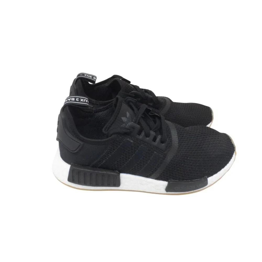 Adidas Men's La Marque Aux 3 Bandes Athletic Running Shoe Black/White Size 8M - Picture 2 of 8
